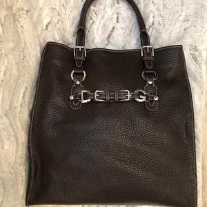 Dolce & Gabbana Pebble Leather Tote - Authentic